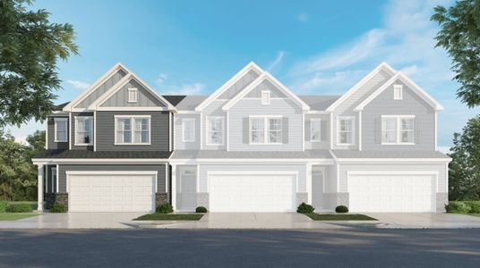 New construction Townhouse house 6401 Apex Barbecue Road, Apex, NC 27502 - photo 8 8