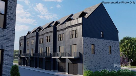 New construction Townhouse house 6130 Station Crossing Avenue, Unit 2014C, Charlotte, NC 28217 - photo