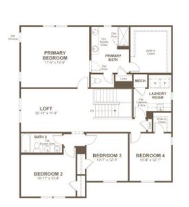 Ammolite 2nd Floorplan- Representative Photo