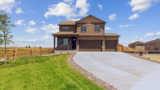 New construction Single-Family house 13601 Topaz Place, Mead, CO 80504 BELLAMY- photo 0