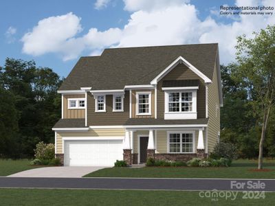 New construction Single-Family house 160 Dogwood Grove Place, Troutman, NC 28166 - photo 0