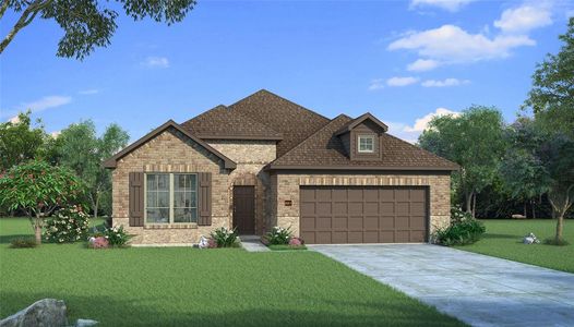 New construction Single-Family house 2104 Sesaro Drive, Aubrey, TX 76227 Olive III T- photo 3 3