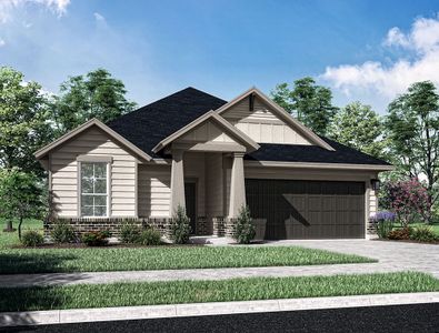New construction Single-Family house 7403 Bristlegrass Colony Court, Cypress, TX 77433 Garner- photo 0 0