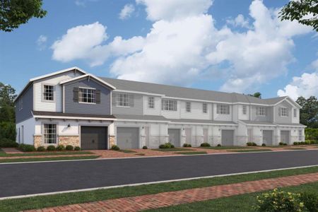 New construction Townhouse house 5060 Rain Shadow Drive, Saint Cloud, FL 34772 - photo 0 0
