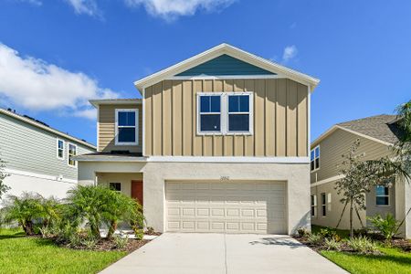 New construction Single-Family house 7717 Twinleaf Terrace, Parrish, FL 34219 Turquesa- photo 0 0