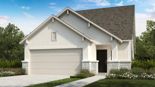 New construction Single-Family house Harmony 2, 140 Breccia Trail, Liberty Hill, TX 78642 - photo