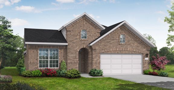 New construction Single-Family house San Augustine (2511-DV-40), 5529 Mountain Island Drive, Fort Worth, TX 76179 - photo