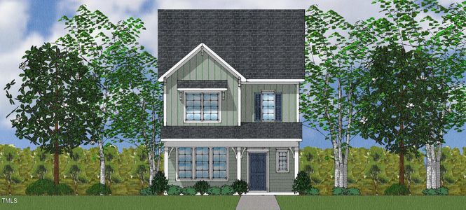 New construction Single-Family house 9229 Kitchin Farms Way, Unit 427, Wake Forest, NC 27587 Alexandria II- photo 0