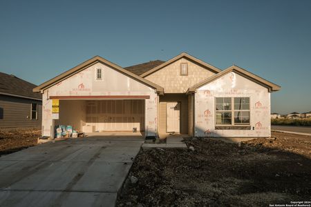 New construction Single-Family house 6839 Lime Rock Bluff, San Antonio, TX 78253 Boone - 40' Smart Series- photo