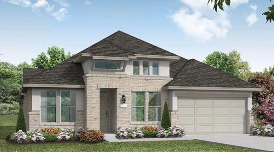 New construction Single-Family house 4909 Caspian Wave Drive, League City, TX 77573 Anson (2574-HV-45)- photo 0