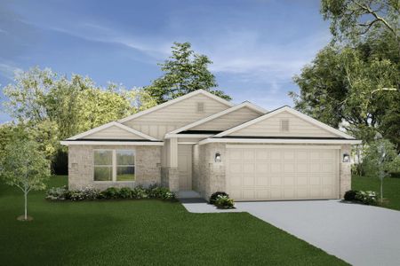 New construction Single-Family house 108 Hemp Hill, Jarrell, TX 76537 Lampasas- photo 0