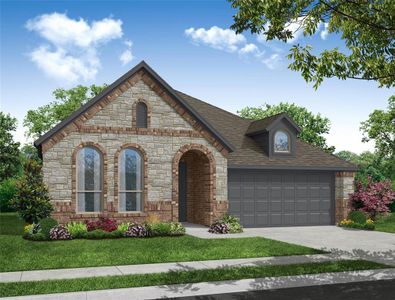 New construction Single-Family house 5240 Markham Ferry Drive, Fort Worth, TX 76179 Cambridge- photo 0
