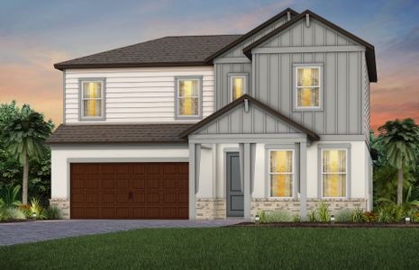 New construction Single-Family house Coral Grand, Cypress Bend Drive, Wesley Chapel, FL 33545 - photo