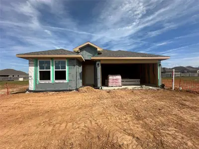 New construction Single-Family house 3018 Scarlet Ibis Drive, Texas City, TX 77590 The Gaven- photo 0