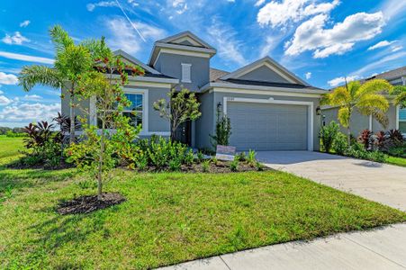 New construction Single-Family house 12389 Cedar Pass Trail, Parrish, FL 34219 Bermuda- photo 0