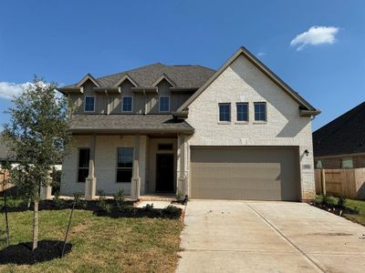 New construction Single-Family house 5819 Wayne Way, Rosenberg, TX 77471 Sawyer II- photo 0