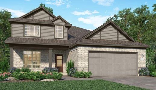 New construction Single-Family house 2619 Olivine Stone Drive, Rosenberg, TX 77469 Dewberry II- photo 0 0