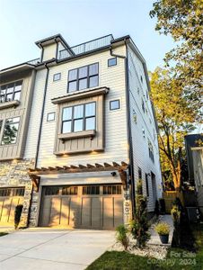 New construction Townhouse house 1920 Hamorton Place, Charlotte, NC 28205 - photo 0