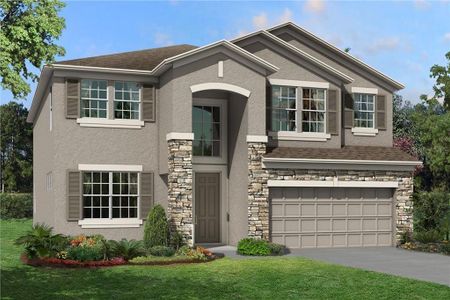New construction Single-Family house 2930 Marine Grass Drive, Wimauma, FL 33598 Mira Lago- photo 0