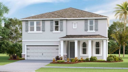 New construction Single-Family house 3839 Sunny Spring St, Plant City, FL 33565 Hemingway- photo 0