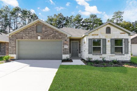 New construction Single-Family house 21618 Rustic River Ranch, Waller, TX 77484 RC Glenwood- photo 0 0