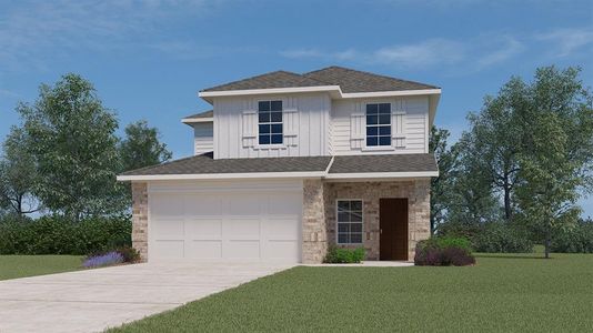 New construction Single-Family house 804 Trough Street, Josephine, TX 75189 X30H Hanna- photo 0