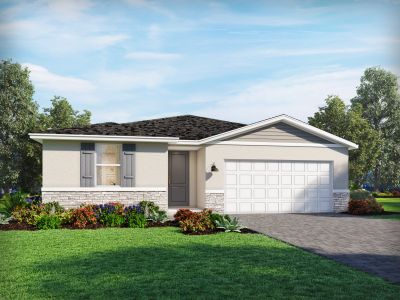 New construction Single-Family house 5705 Hampton Park Circle, Vero Beach, FL 32968 Hibiscus- photo 0 0