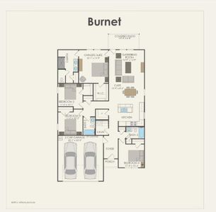 Pulte Homes, Burnet floor plan