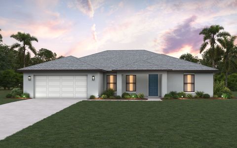 New construction Single-Family house 2831 Fortune Ave Se, Palm Bay, FL 32905 St Augustine- photo 0