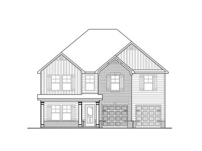 New construction Single-Family house 504 Overlook Rd, Walnut Grove, GA 30052 Hemingway- photo 1 1