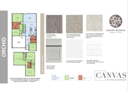 Design selections. Home is under construction, design selections subject to change.