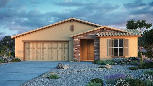 New construction Single-Family house Sapphire, 9150 S. 169Th Drive, Goodyear, AZ 85338 - photo