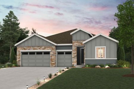 New construction Single-Family house 10710 Hanging Lake Place, Parker, CO 80138 - photo 2 2