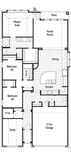New construction Single-Family house 2824 Maximilian Ln, New Braunfels, TX 78130 Rover Plan- photo 1 1
