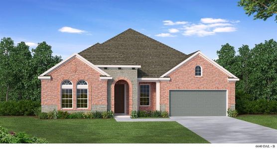 New construction Single-Family house 2802 Neidman Drive, Mansfield, TX 76063 The Dowell- photo 0