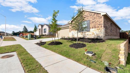 New construction Single-Family house 2412 Bronc Buster Way, Leander, TX 78645 The Fargo- photo 1 1