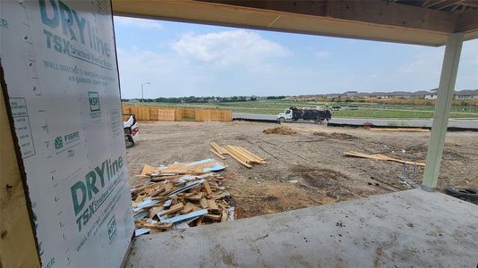 New construction Single-Family house 922 Palo Brea Loop, Hutto, TX 78634 Livingston Homeplan- photo 31 31
