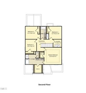 CL 2136 Second Floor Plan