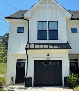 New construction Townhouse house 4013 Emerald Green Road, Raleigh, NC 27612 - photo 0