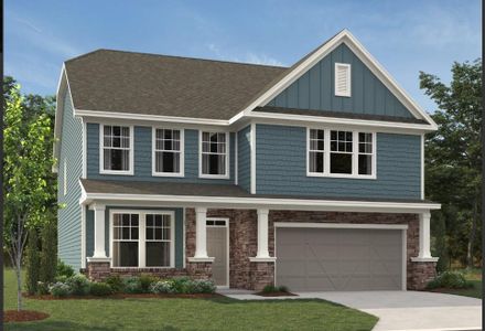 New construction Single-Family house 325 Foxhill Drive, Dawsonville, GA 30534 Savoy Homeplan- photo 0 0