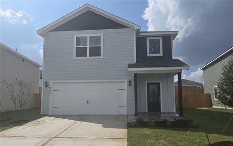 New construction Single-Family house 8313 Columbia Falls Road, Krum, TX 76259 Rayburn- photo 0