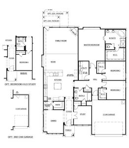 New construction Single-Family house 516 Riverbank Court, Granbury, TX 76049 Concept 2533- photo 3 3