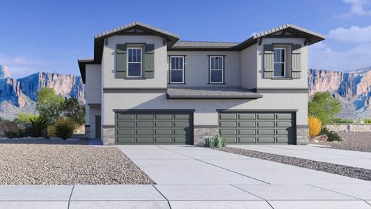 New construction Duplex house 5942 East Cat Balue Drive, Phoenix, AZ 85054 - photo 1 1