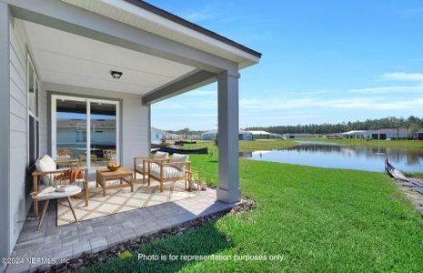 New construction Single-Family house 366 Tranquil Trail Circle, Yulee, FL 32097 Compass- photo 23 23