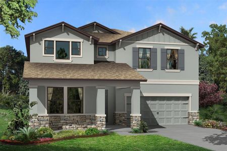 New construction Single-Family house 9350 Crescent Ray Drive, Wesley Chapel, FL 33545 - photo 0