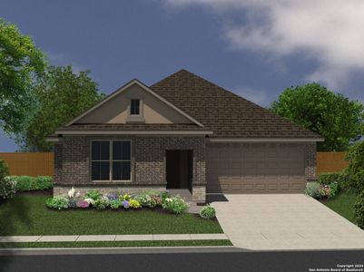 New construction Single-Family house 29774 Slate Creek, Fair Oaks Ranch, TX 78015 Addison- photo