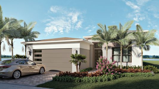 New construction Single-Family house Malibu, 12680 Solana Bay Circle, Palm Beach Gardens, FL 33412 - photo