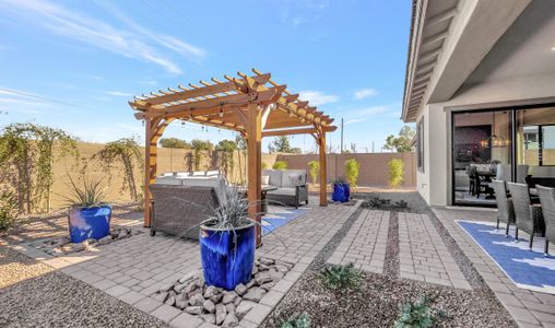 New construction Single-Family house 37605 W Padilla Street, Maricopa, AZ 85138 Jerome- photo 40 40