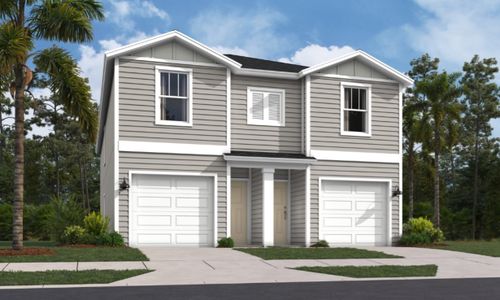 New construction Townhouse house 851 Hartshill Place, Jacksonville, FL 32218 - photo 0