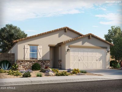 New construction Single-Family house 2594 E Rosario Mission Drive, Casa Grande, AZ 85194 Mason- photo 0 0